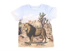 Name It oil green lion print t-shirt
